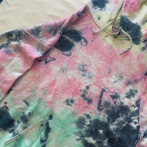 Artist Union Clothing Co. Pastel Tie-Dye Hoodie